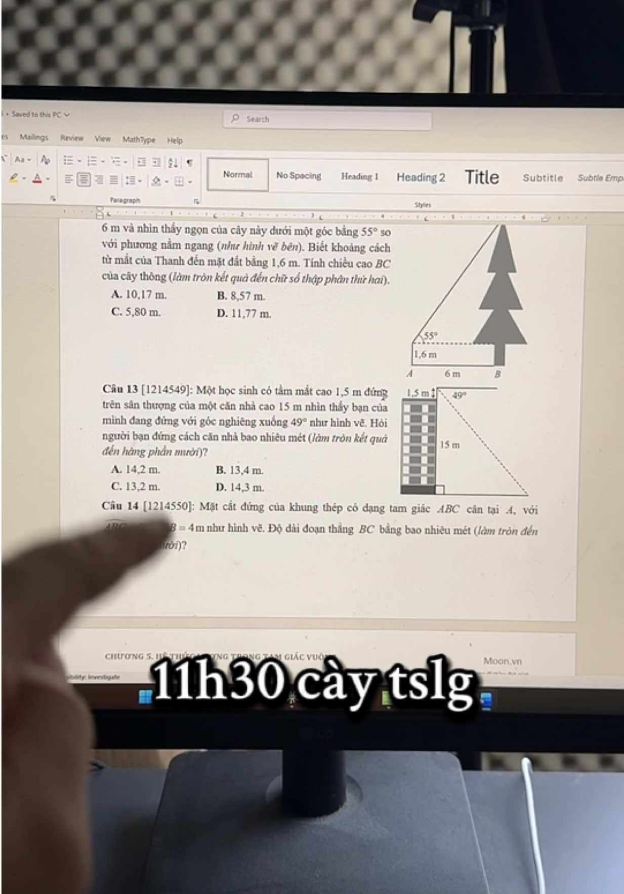 @Thầy MONG to&aacute;n 9