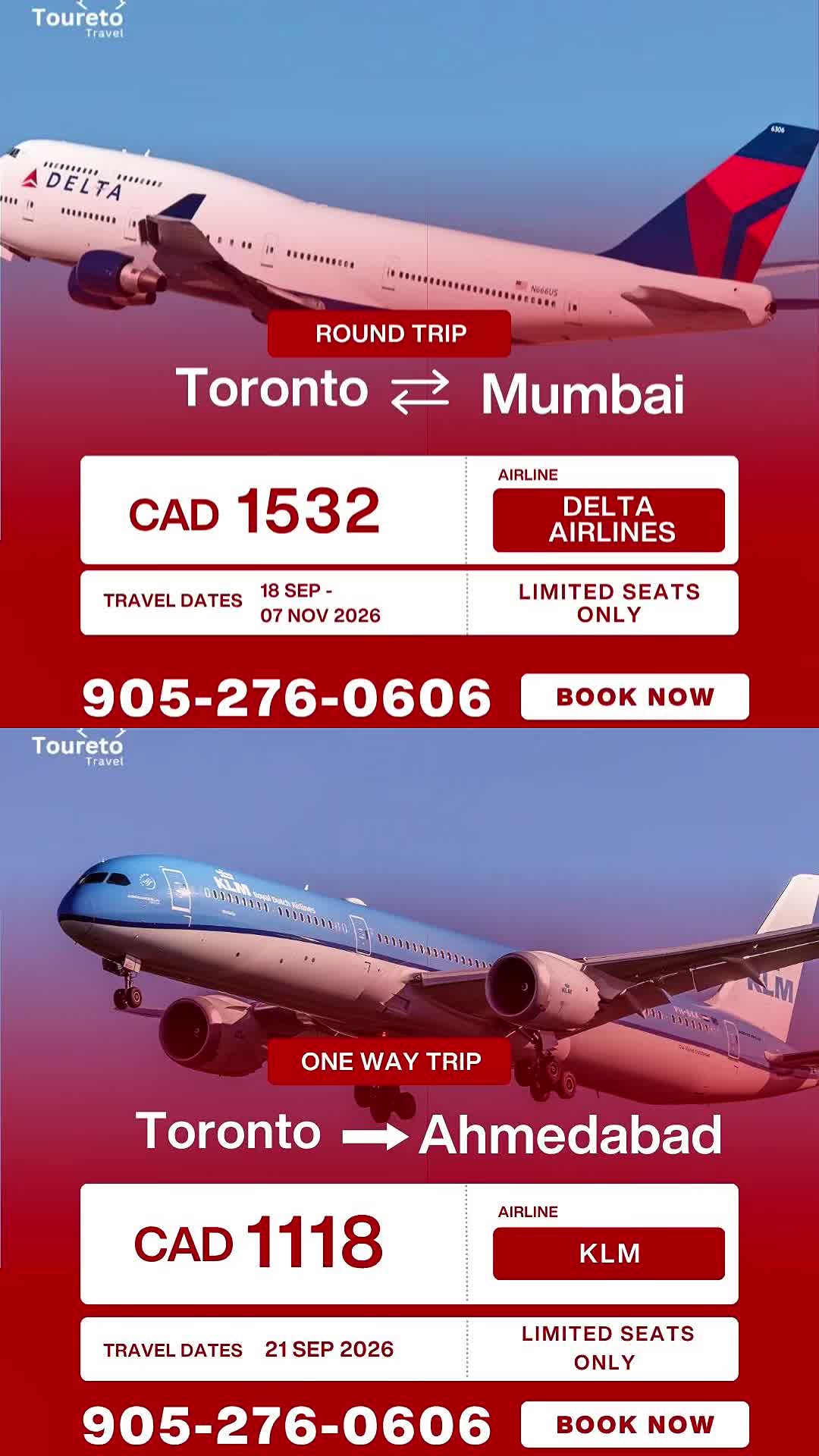 @Toureto Travel - Mississauga