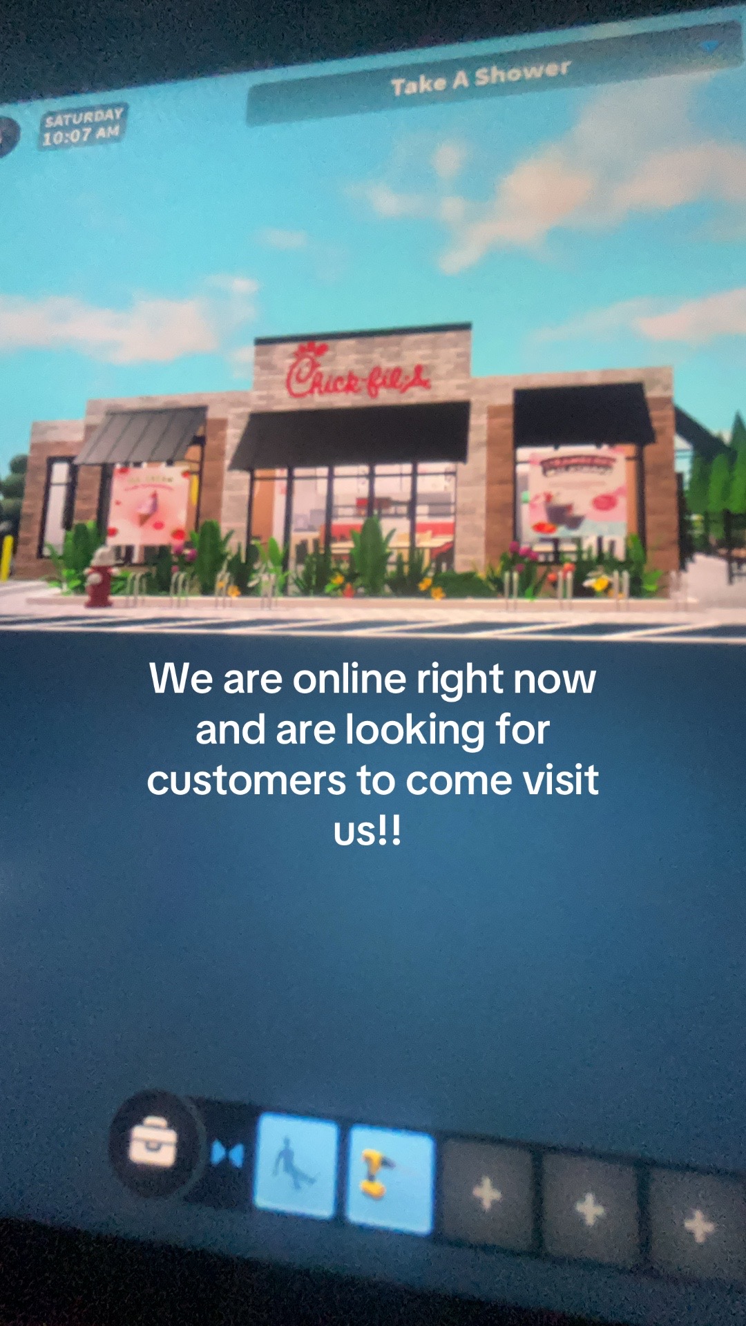 @Chick Fil A