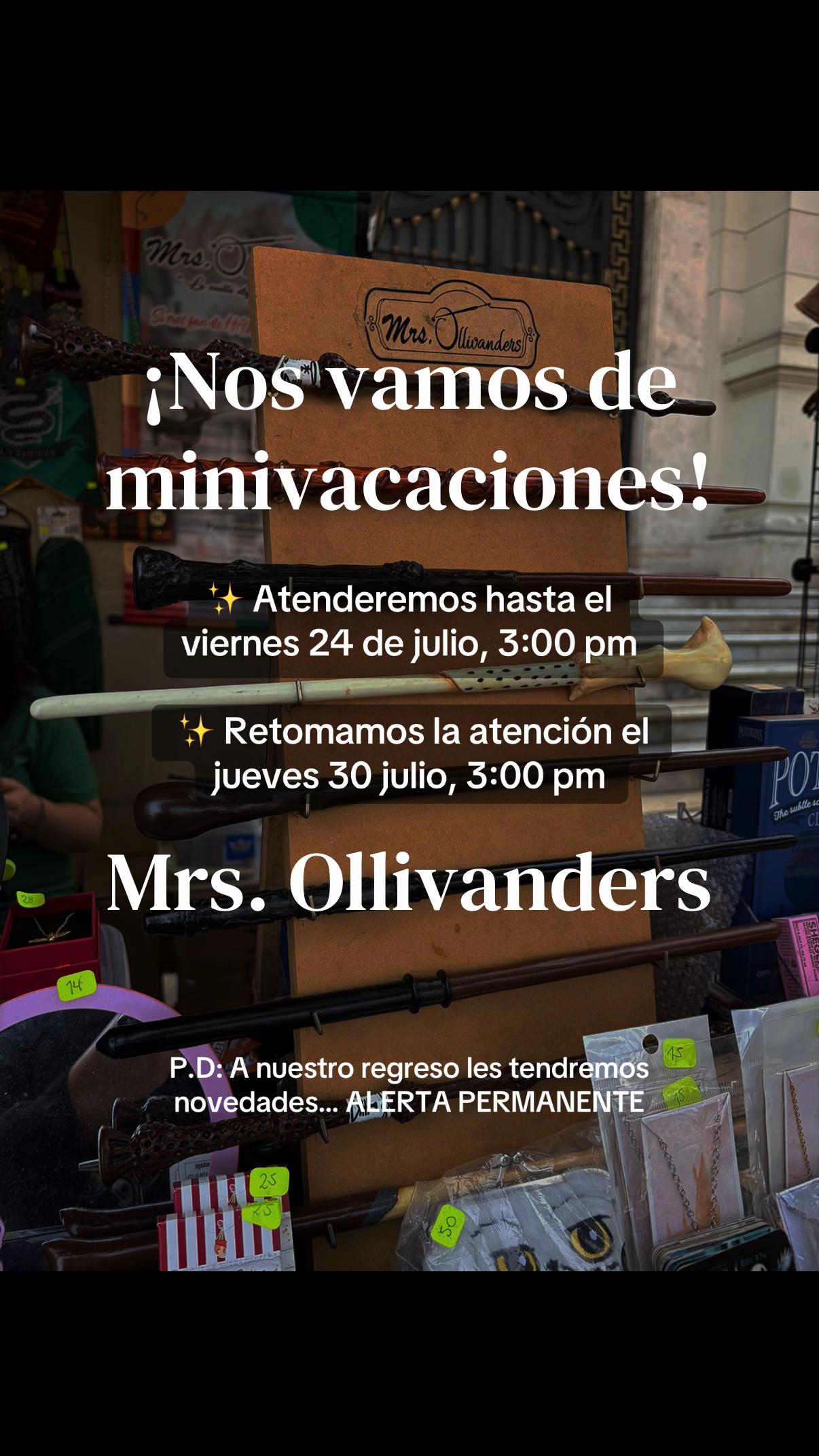 @Mrs. Ollivanders