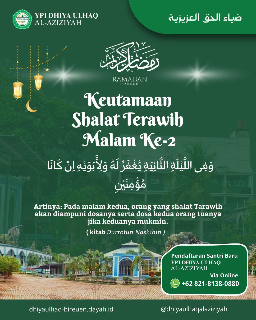 @DAYAH DHIYA ULHAQ AL AZIZIAH