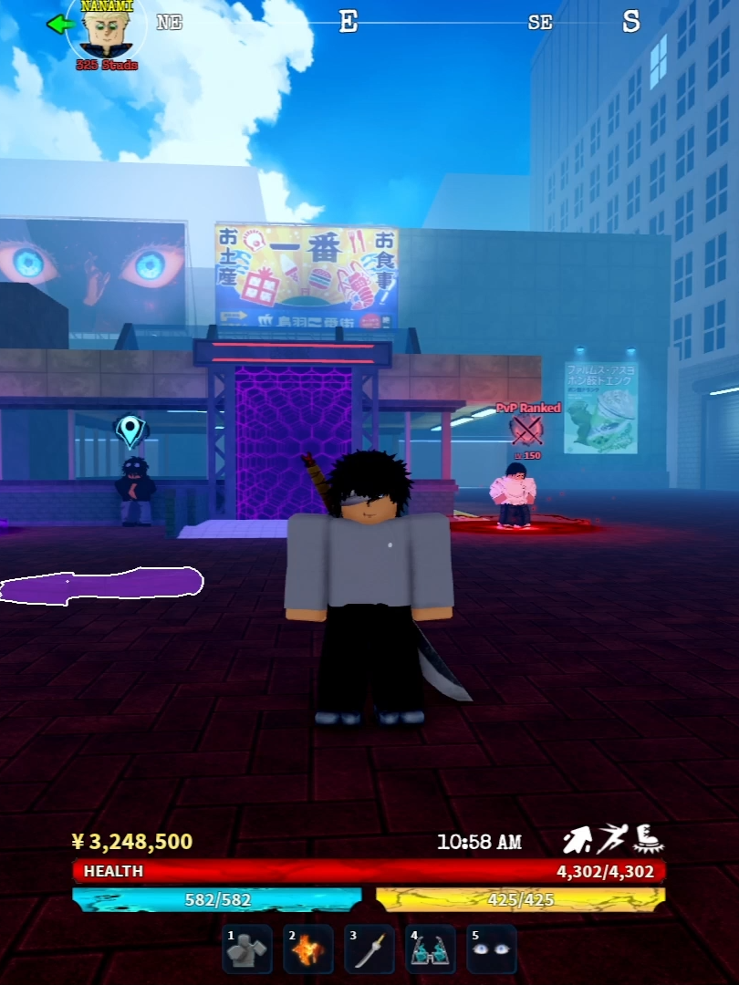 Tochi Team Rp Kaizen roblox toji tutorial | #roblox | ᴛᴏᴢʏʏ (@the.tozyy)