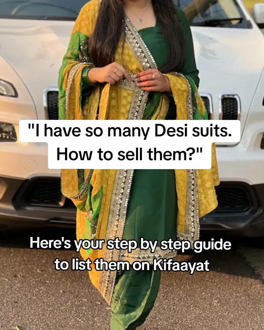 @Kifaayat Preloved Desi Clothes