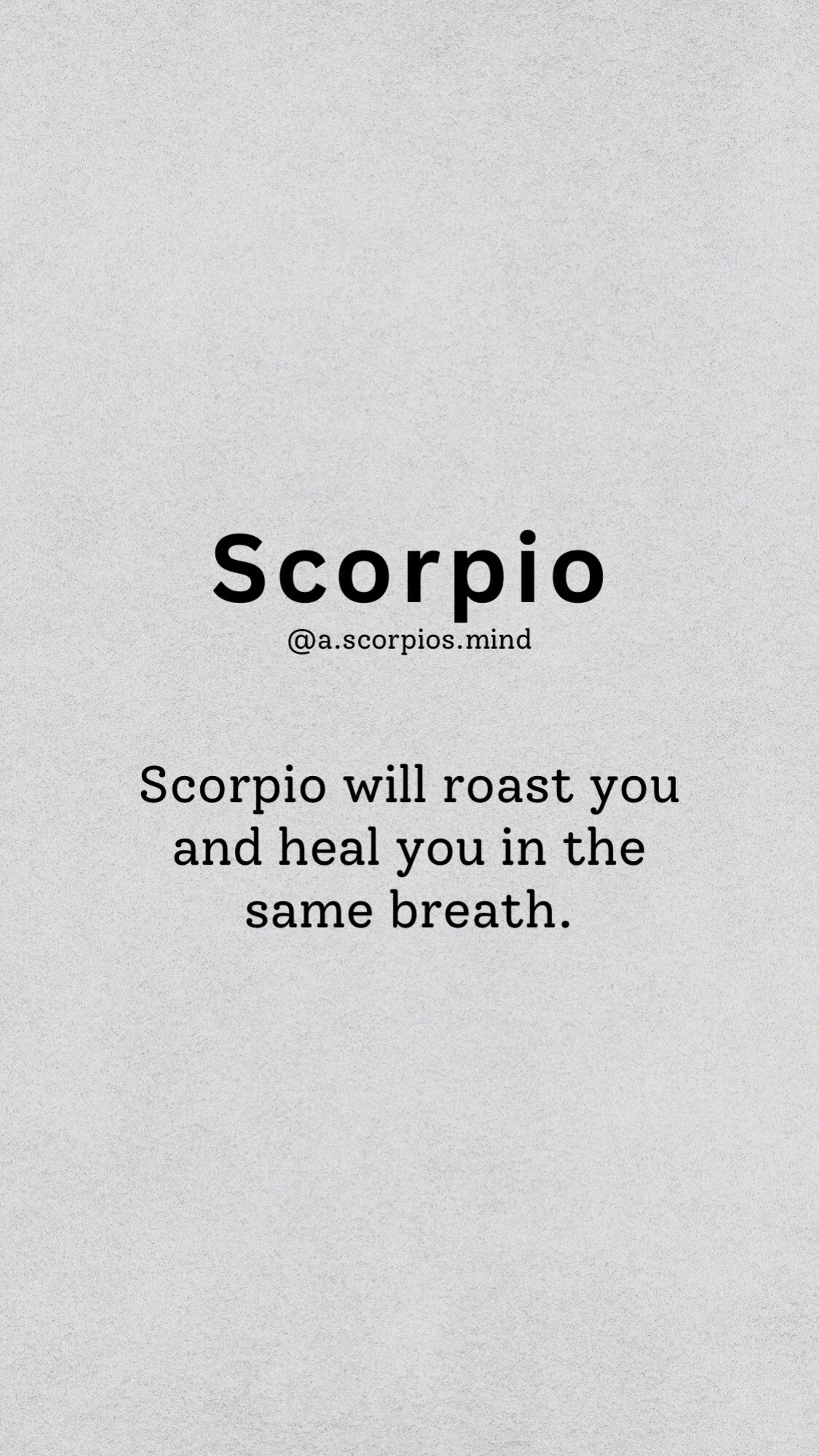 @A Scorpios Mind