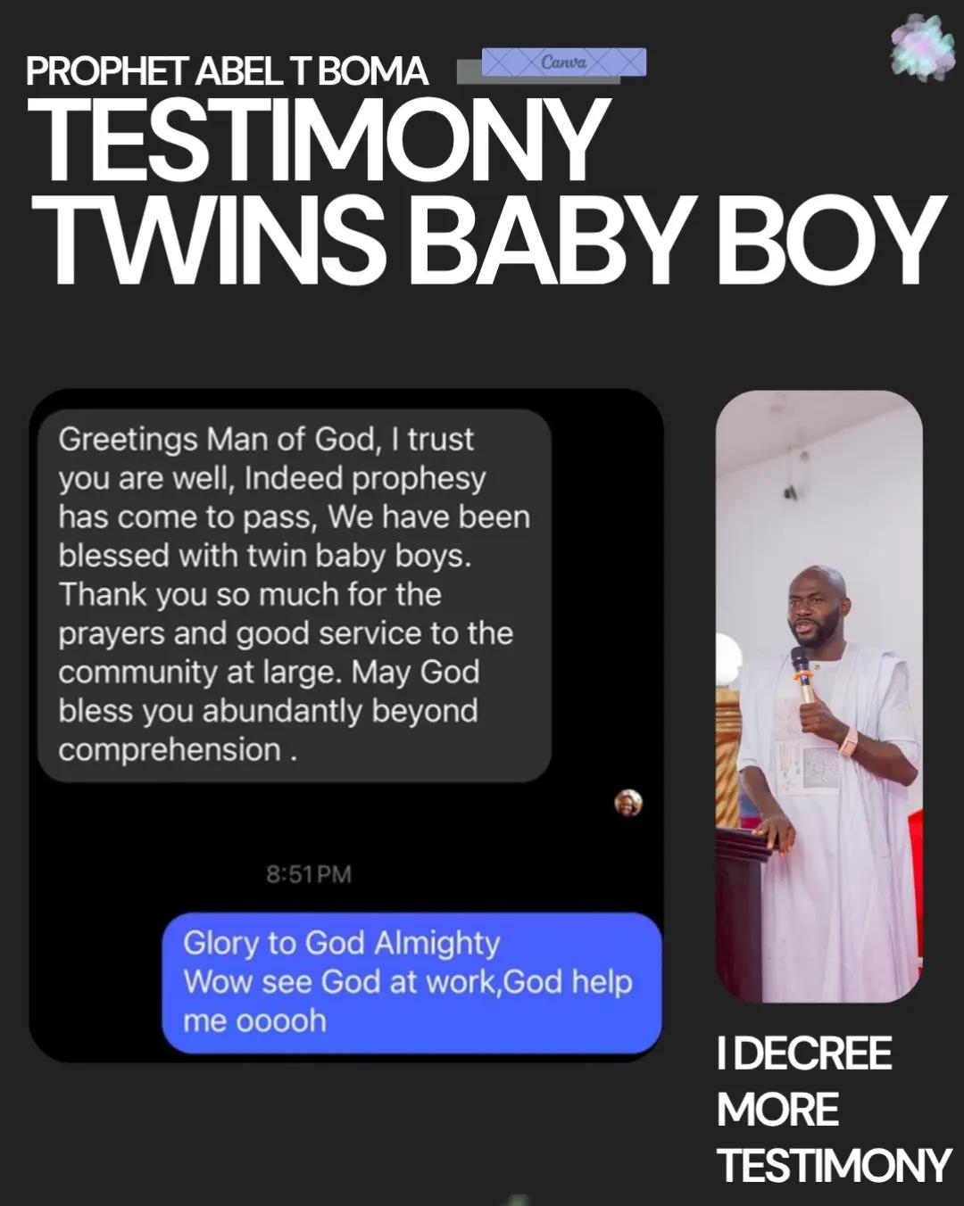 @PROPHET ABEL TAMUNOMINABO BOMA
