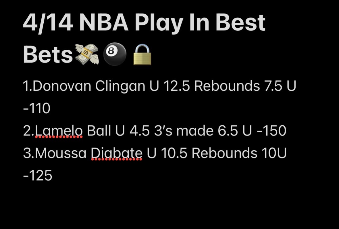 @CallinItPicks