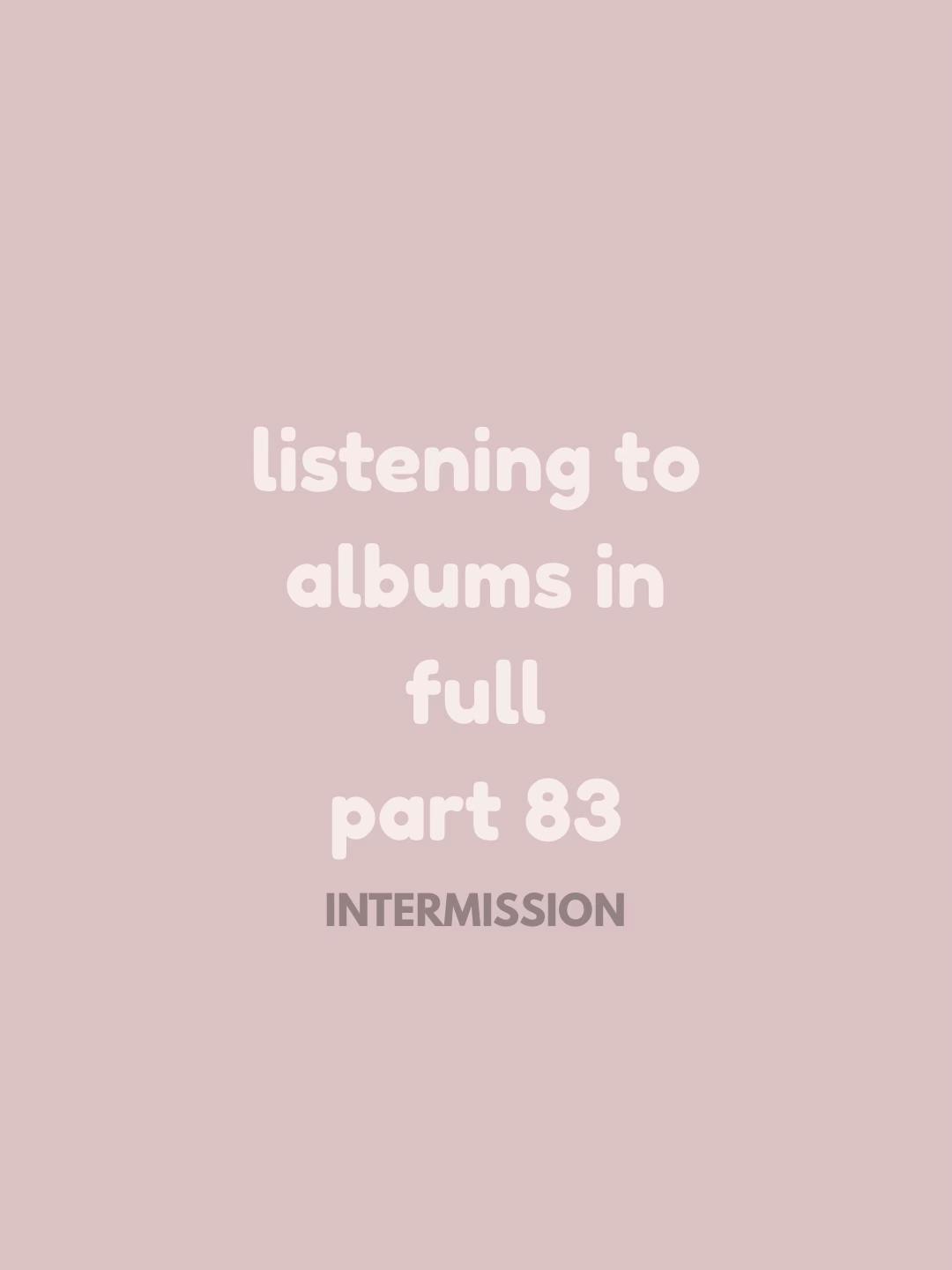 @INTERMISSION