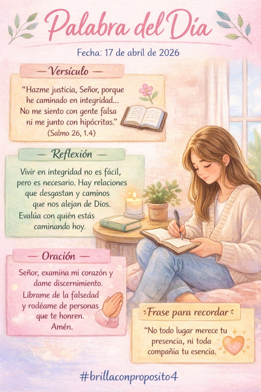 @BRILLA CON PROP&Oacute;SITO