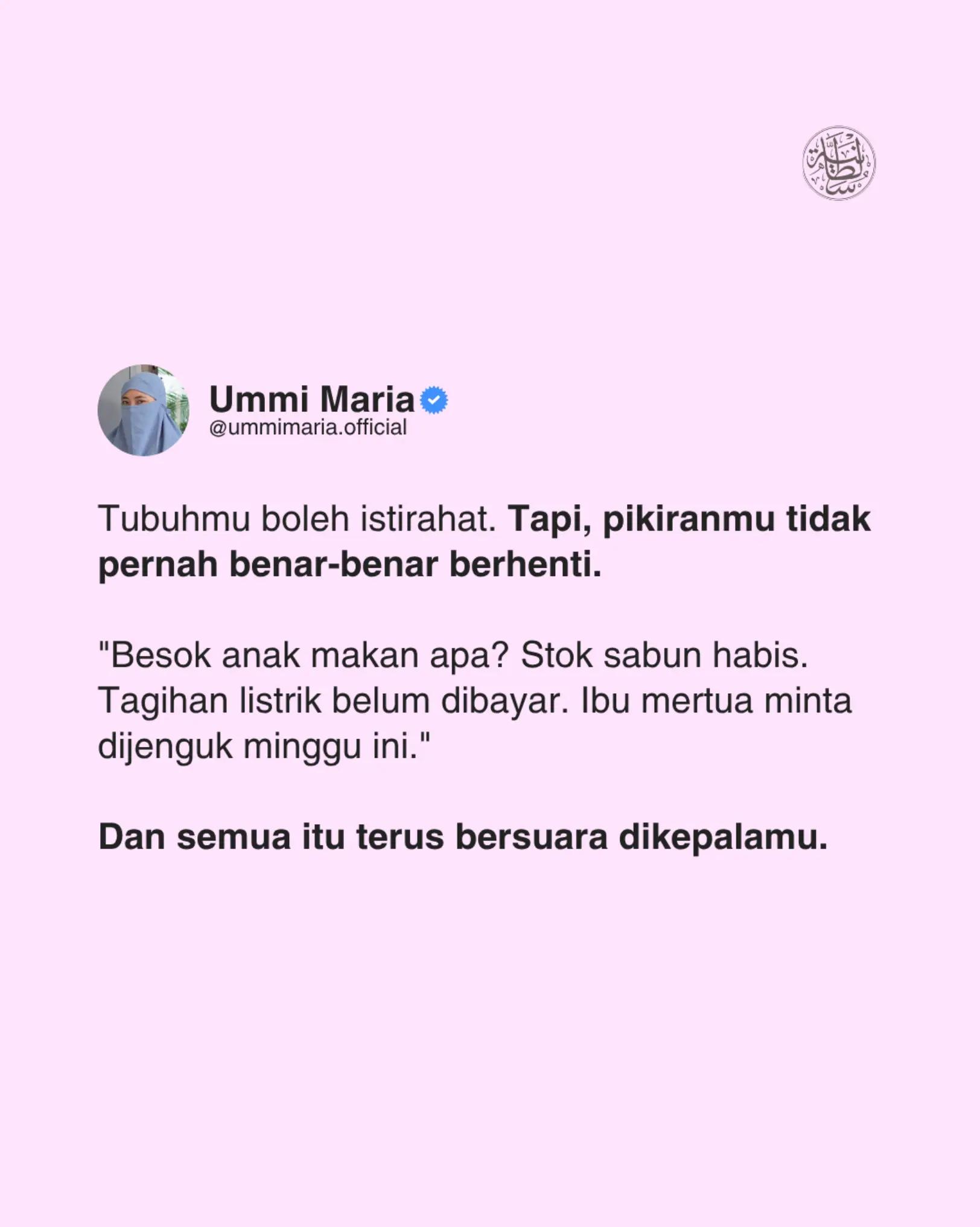 @Ummi Maria