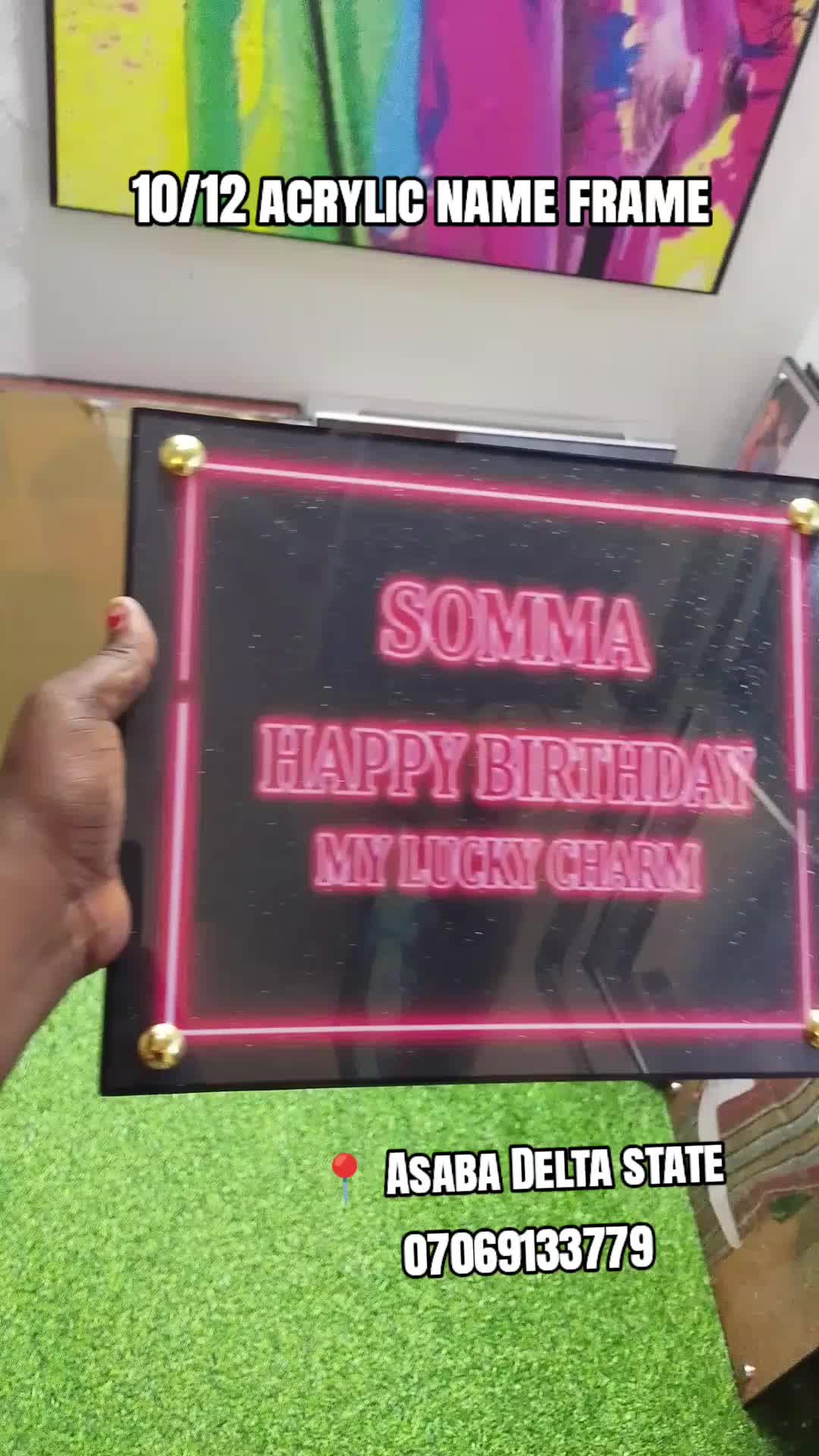 @Cake & Frame Vendor In Asaba