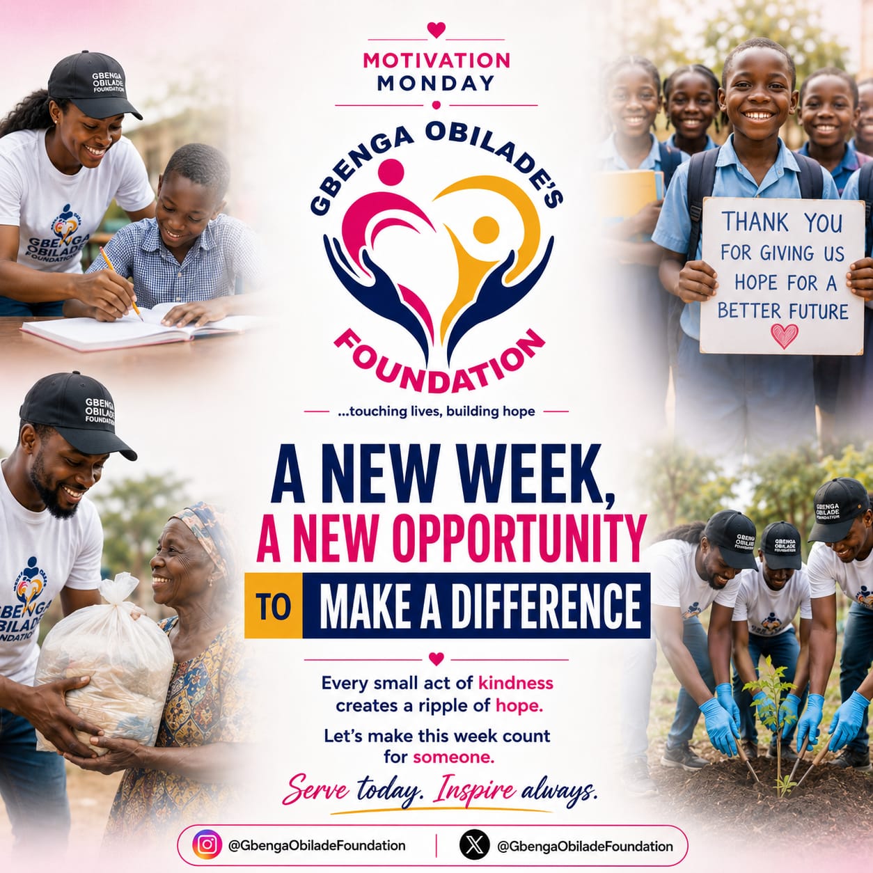 @Gbengaobilade'sfoundation
