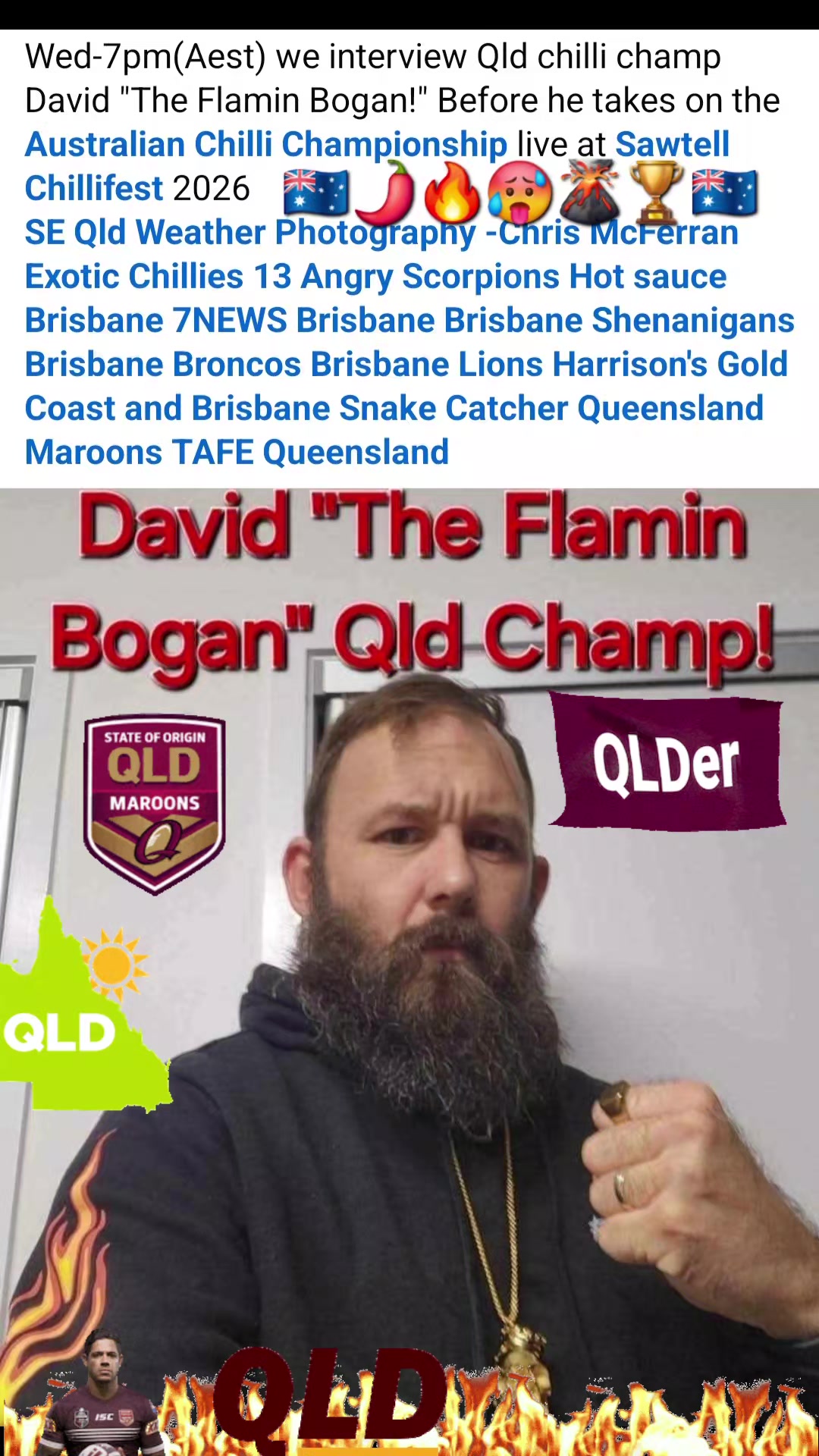@Burnin Bites Down Under