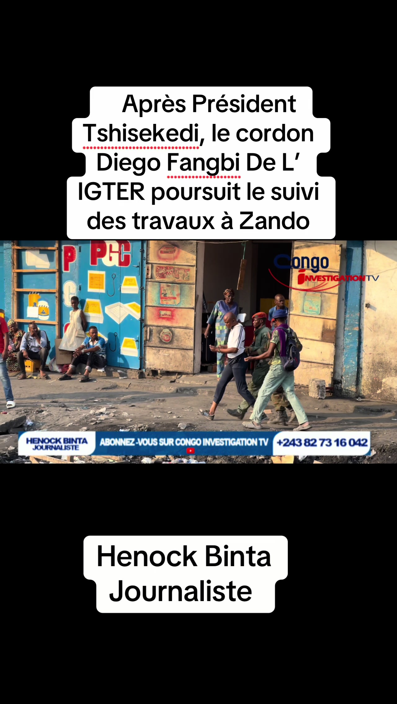 @Henock Binta Journaliste