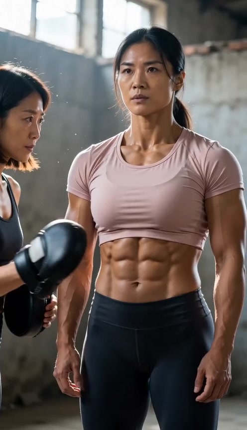 @Female abdominal muscles