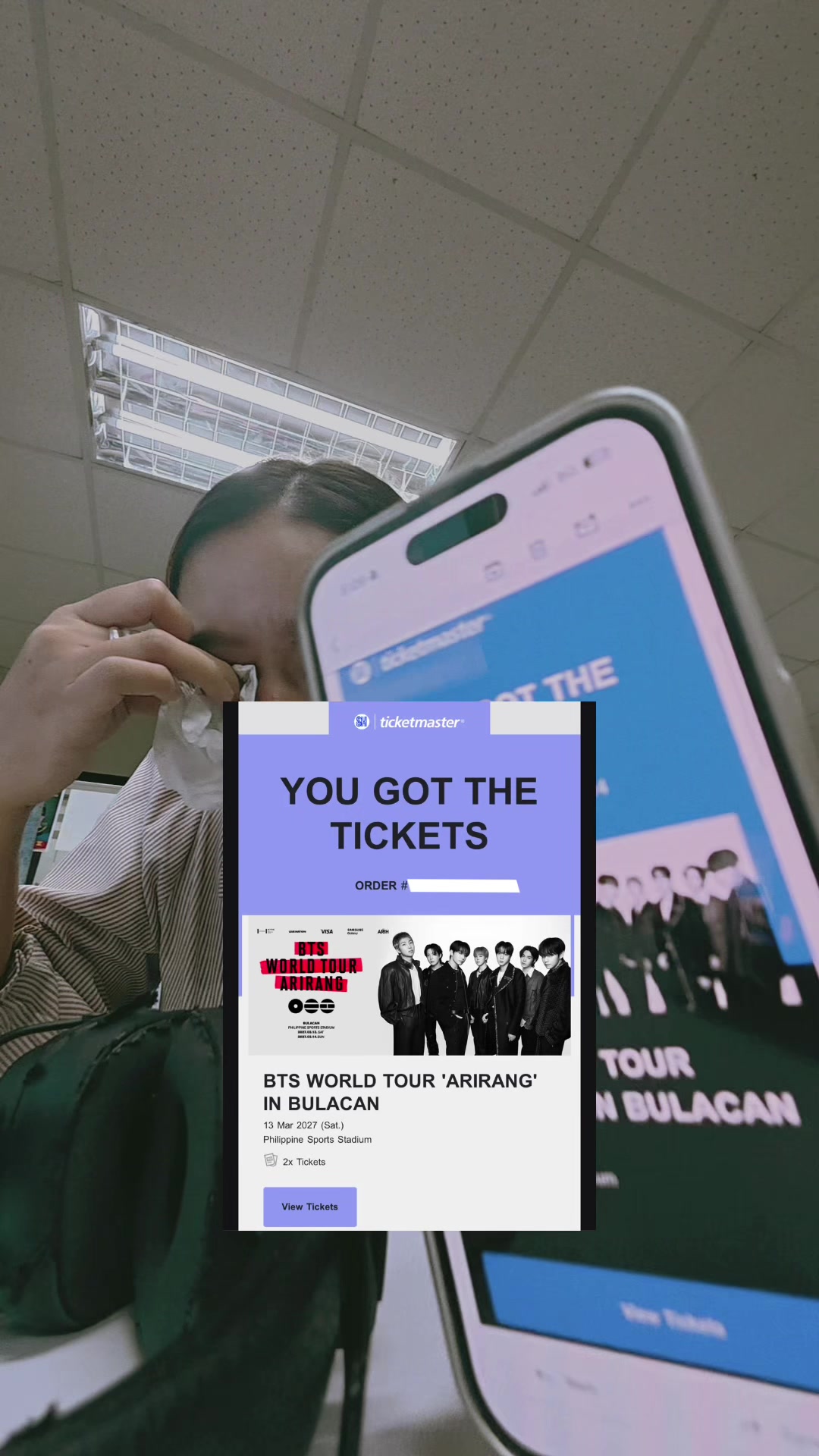 @laine⁷ is seeing bts ⭑🎧ྀི