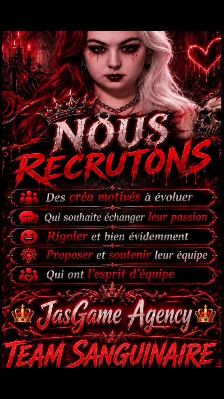 @🩸 agente la sanguinaire🩸