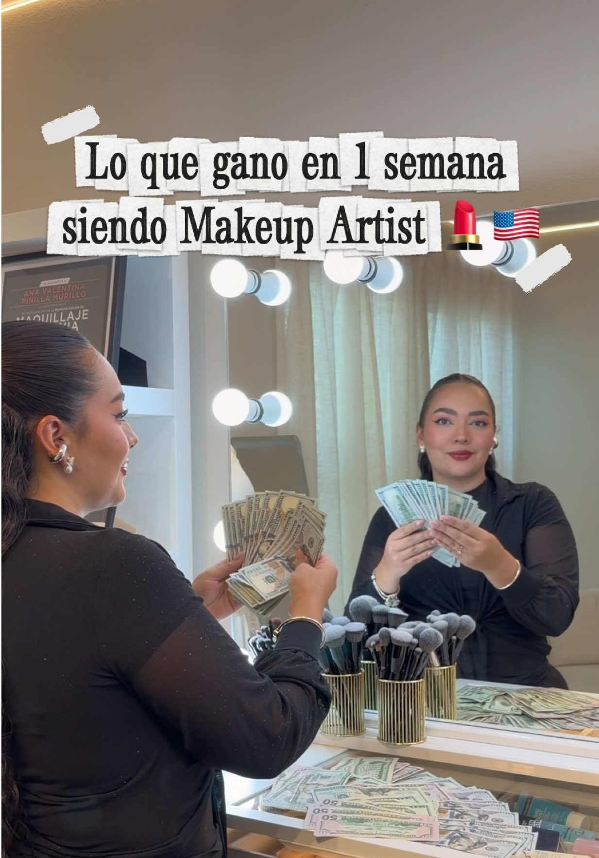 @Valentina en USA maquilladora