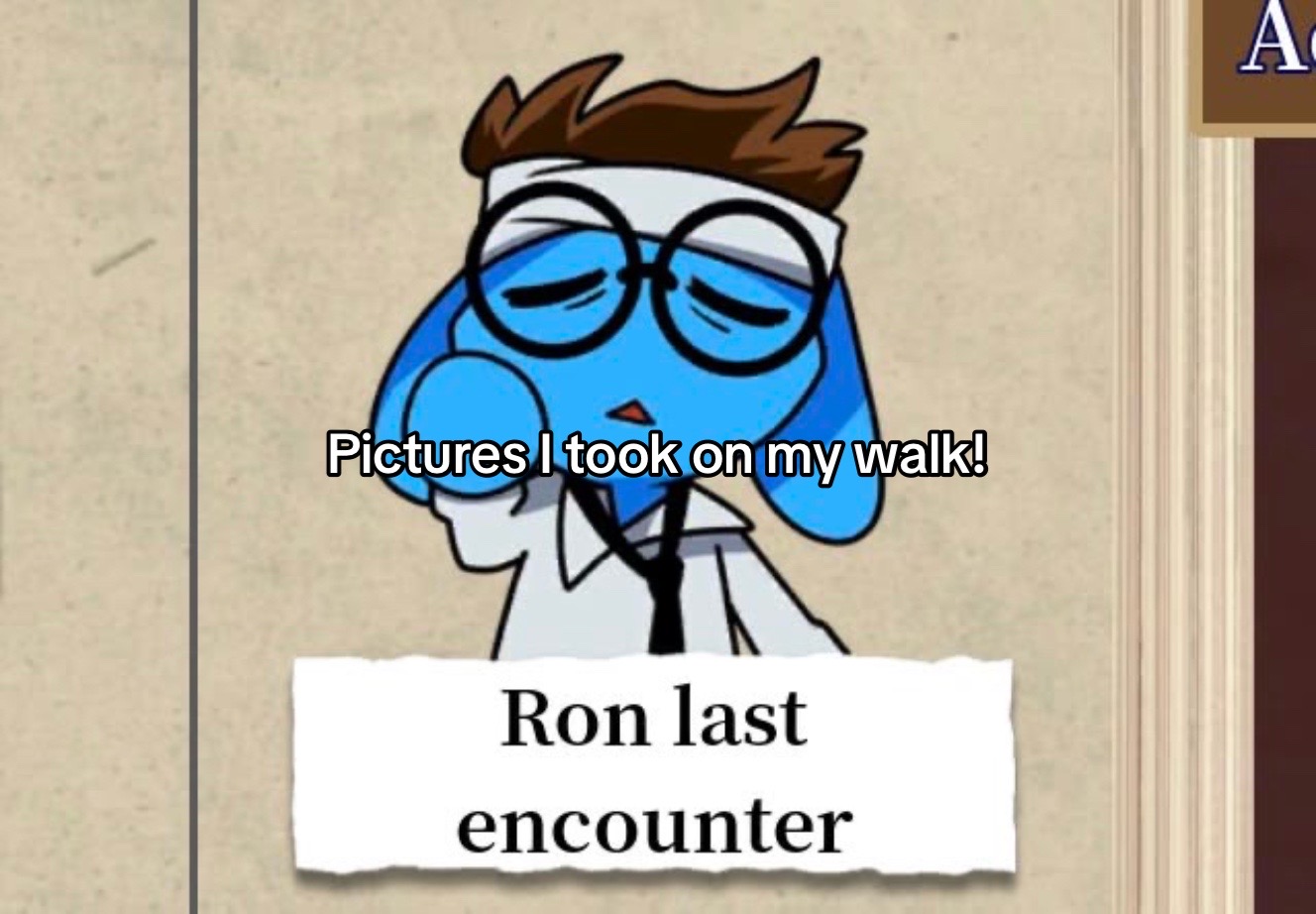 @Ame ☕️🍰 Ron’s fav intern