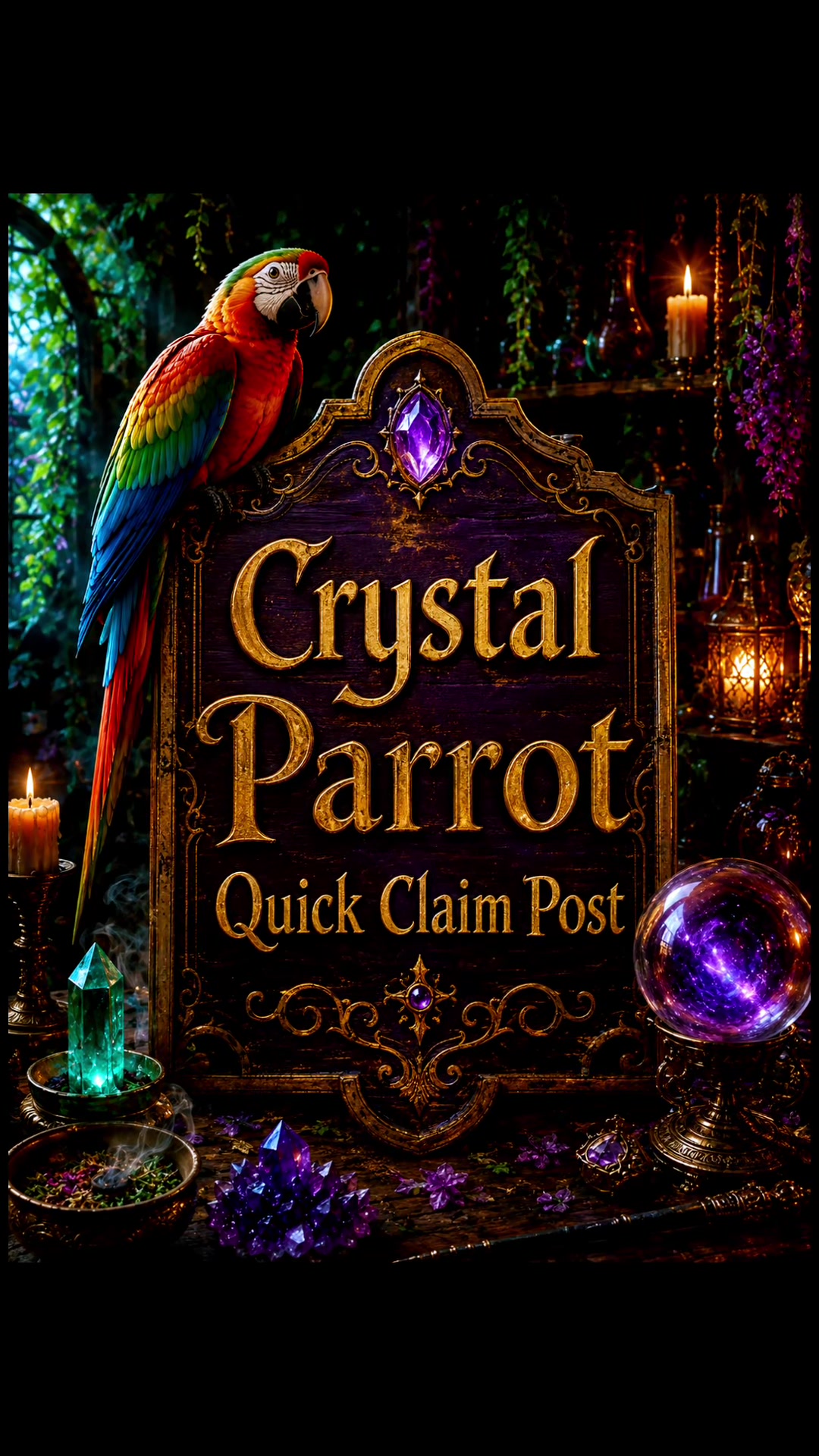 @The Crystal Parrot Crystals