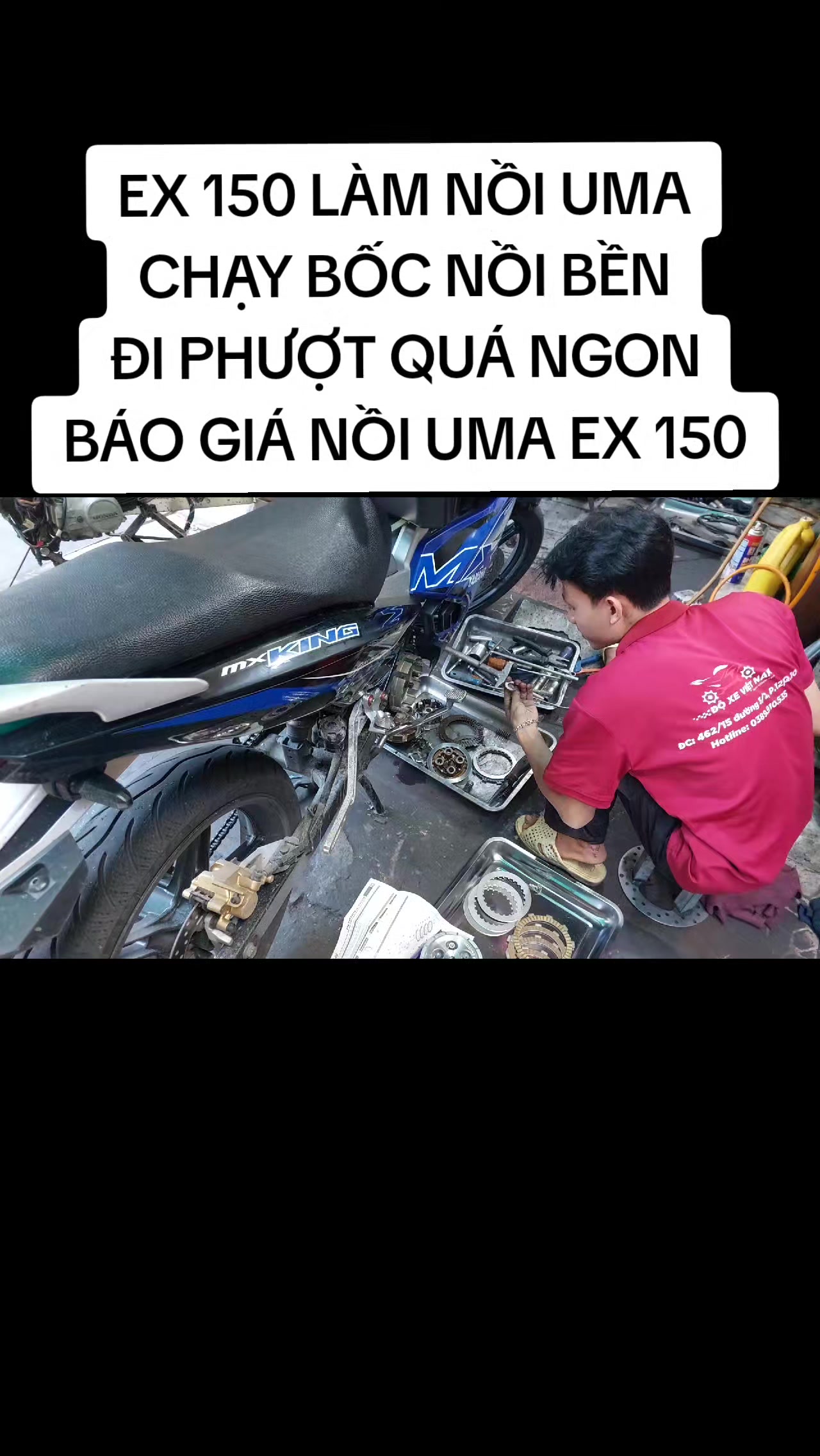 @BẢO DƯỠNG N&Acirc;NG CẤP XE M&Aacute;Y MOTO