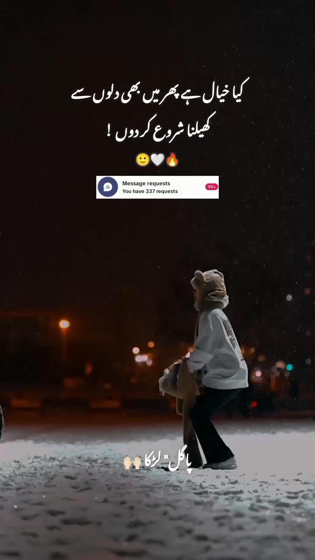 @پاگل لڑکا 🤍🥀