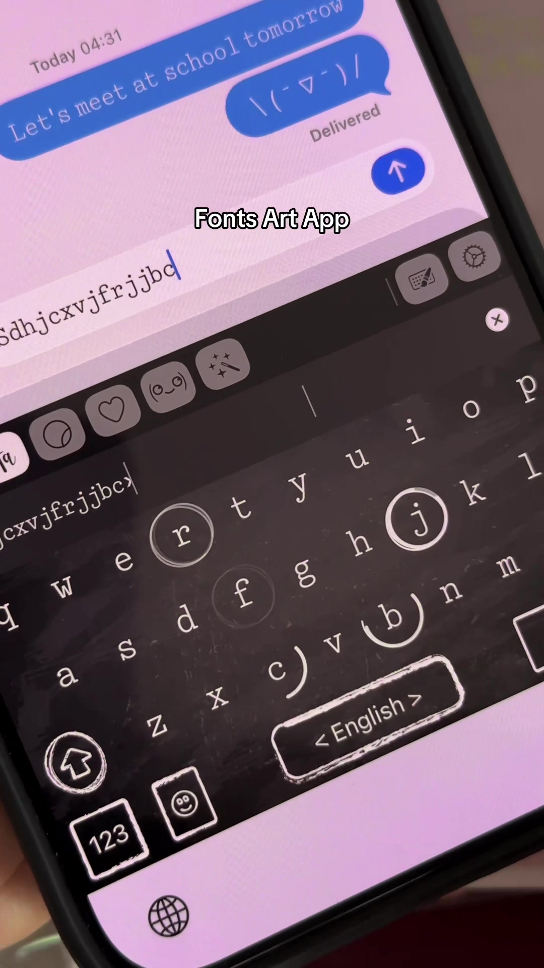 @Fonts Art App