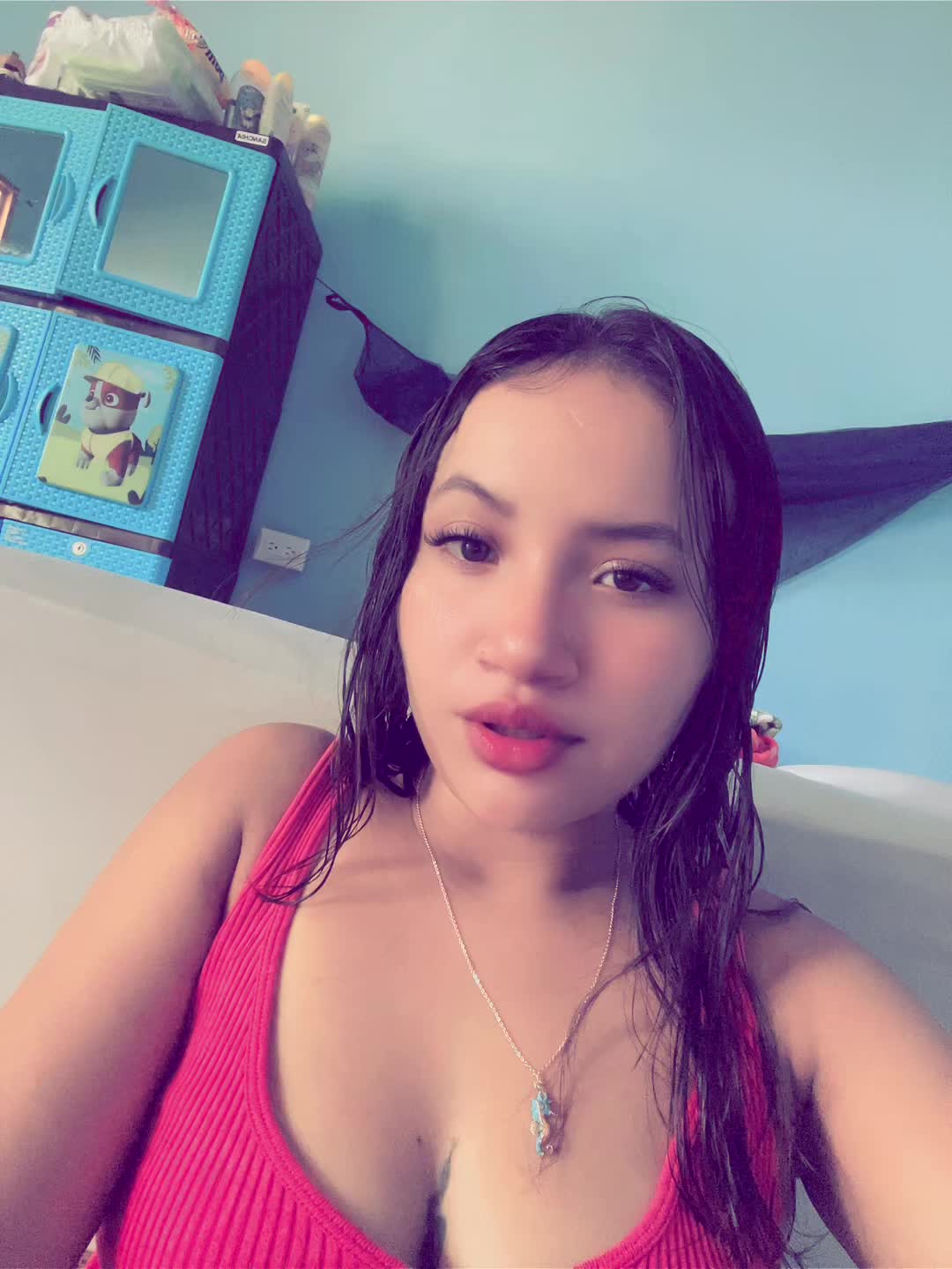 @:)
