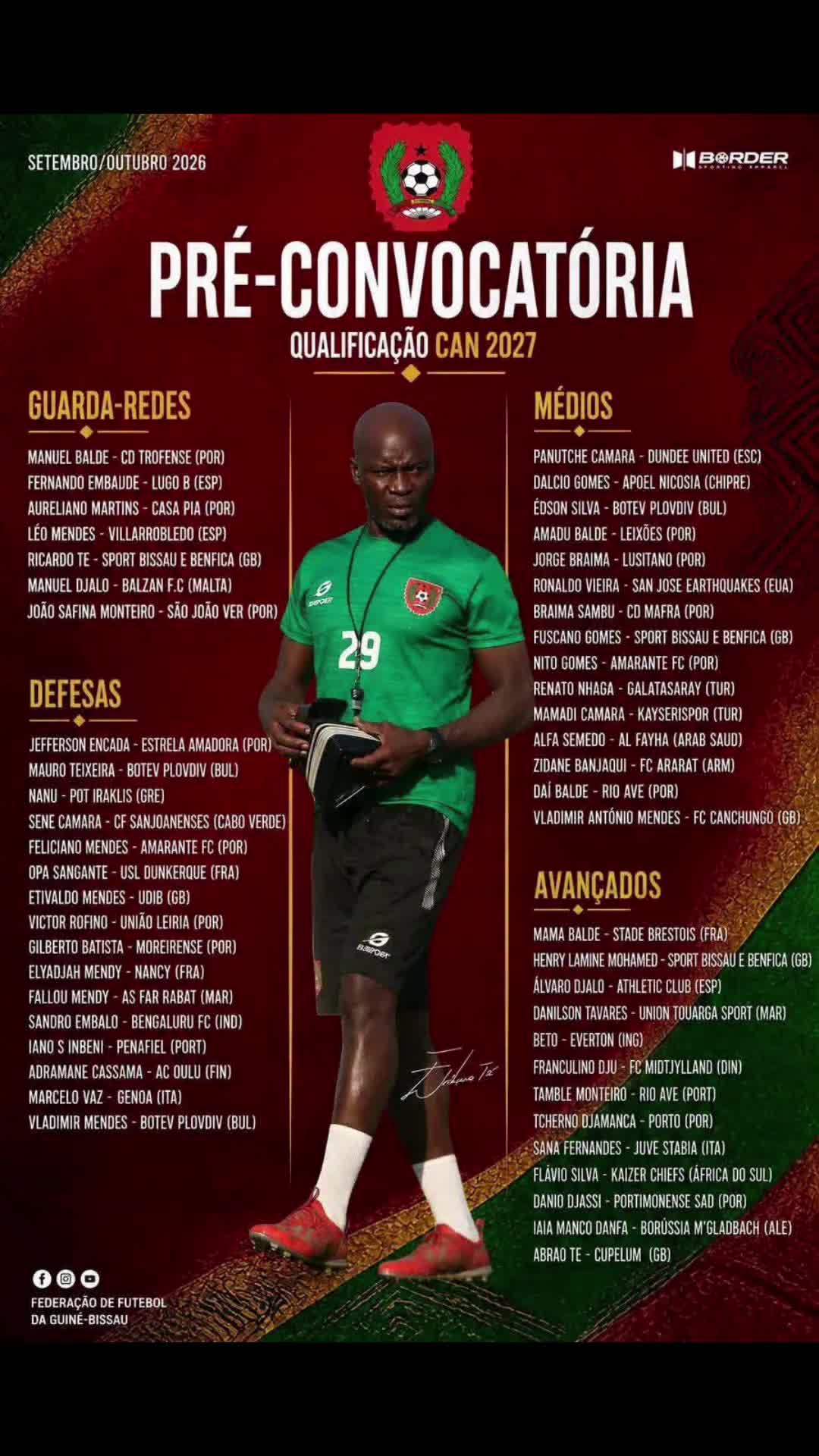 @FABRIZIO ROMANO GUIN&Eacute; BISSAU