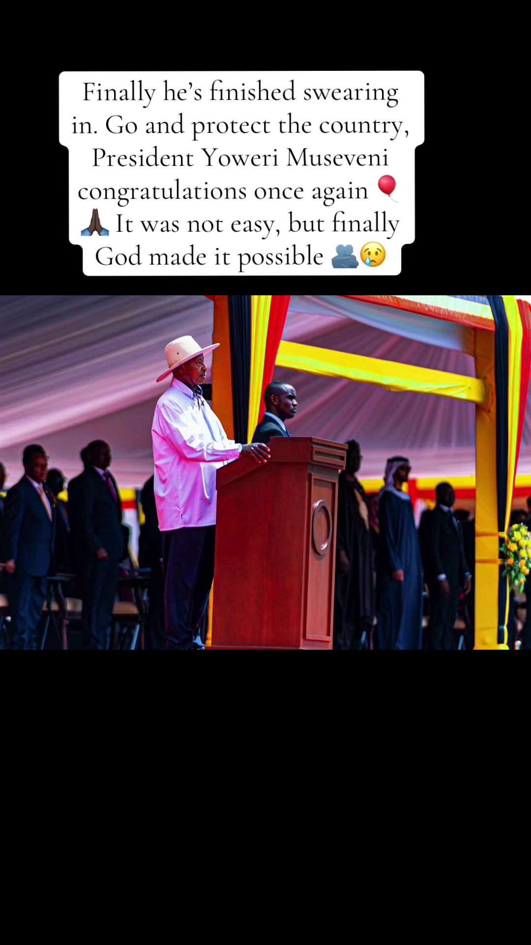 @Museveni ❤️🇺🇬