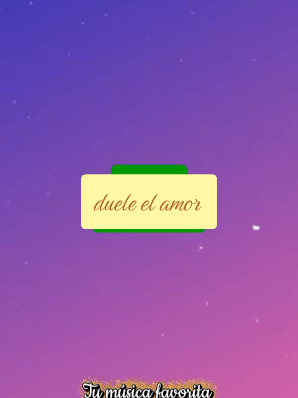 @tu musica favorita