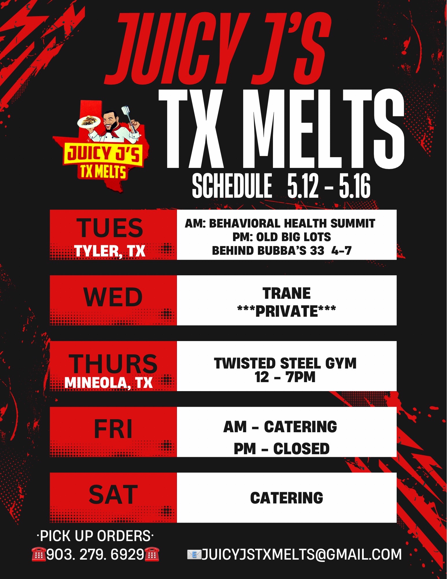 @Juicy J&rsquo;s Tx Melts