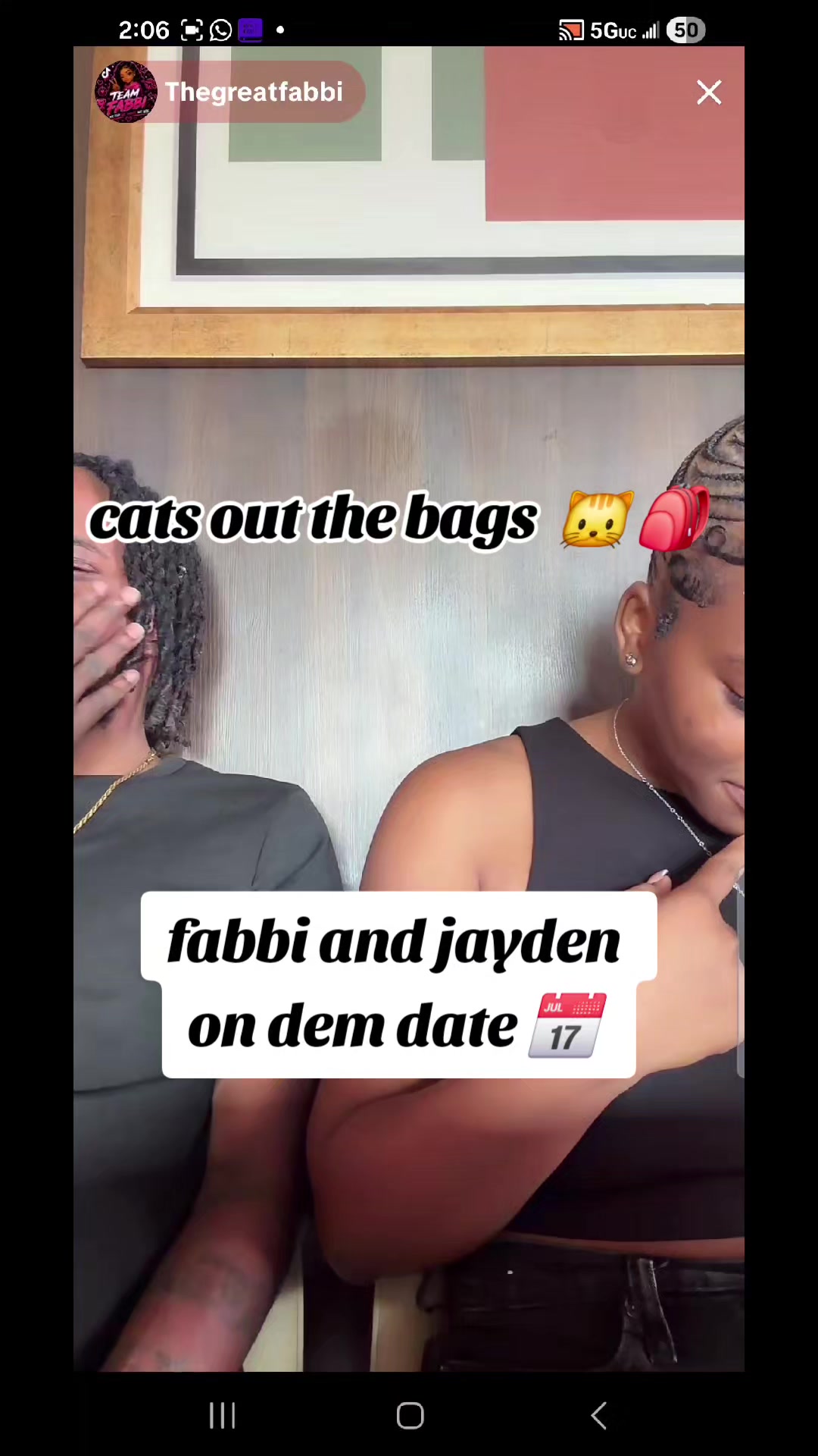@cats out  the bags 🐱🐱🐱🐱🐱