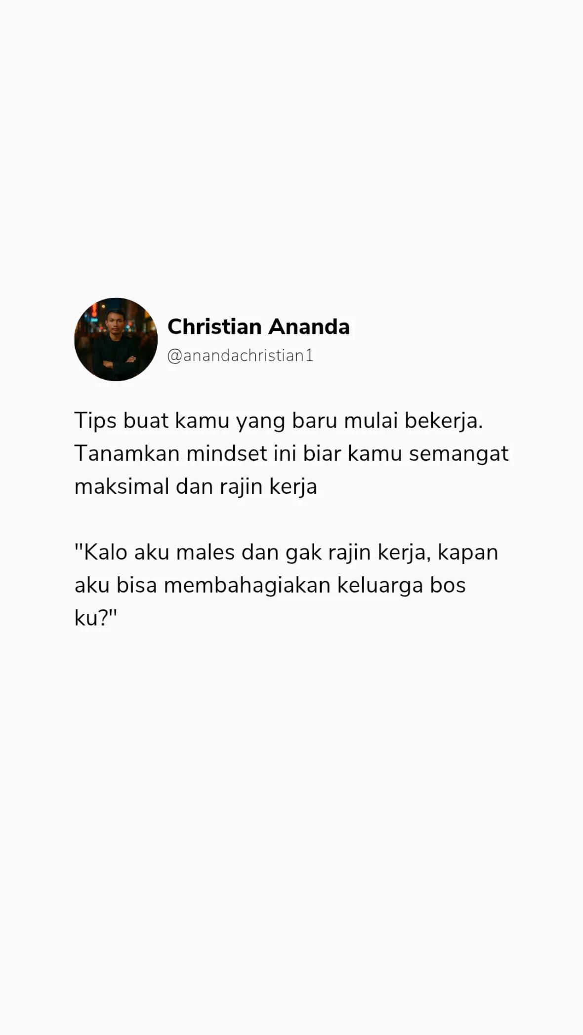 @Anandachristian