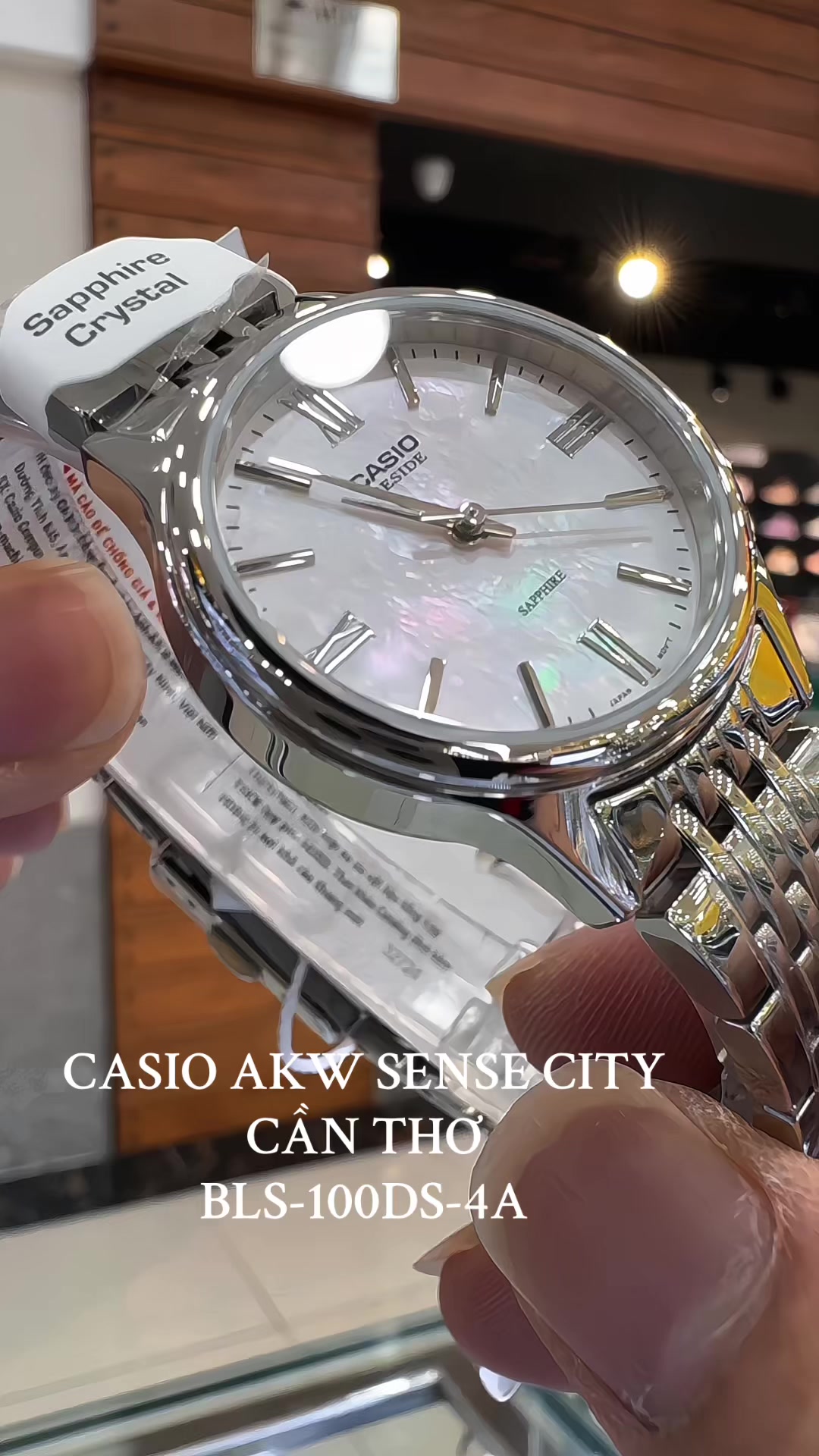 @Casio Anh Khu&ecirc; Sense City CT