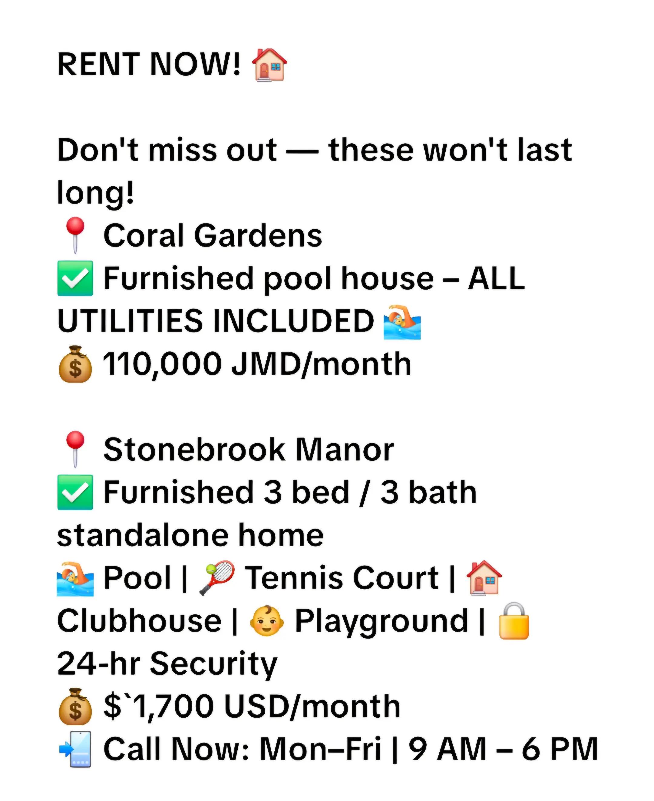 @Jamaica Properties