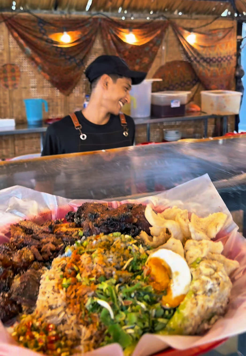 @Nasi Kerabu Moknab Maluri KL