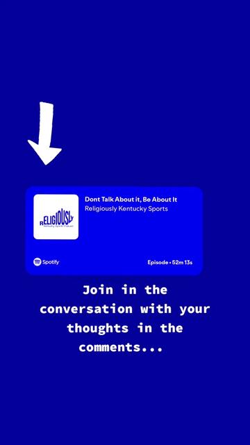 @Religiously Kentucky Sports