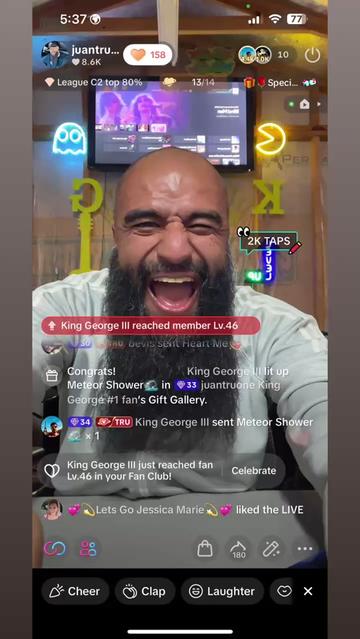 @juantruone King George #1 fan