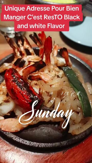 @resto black and white flavor
