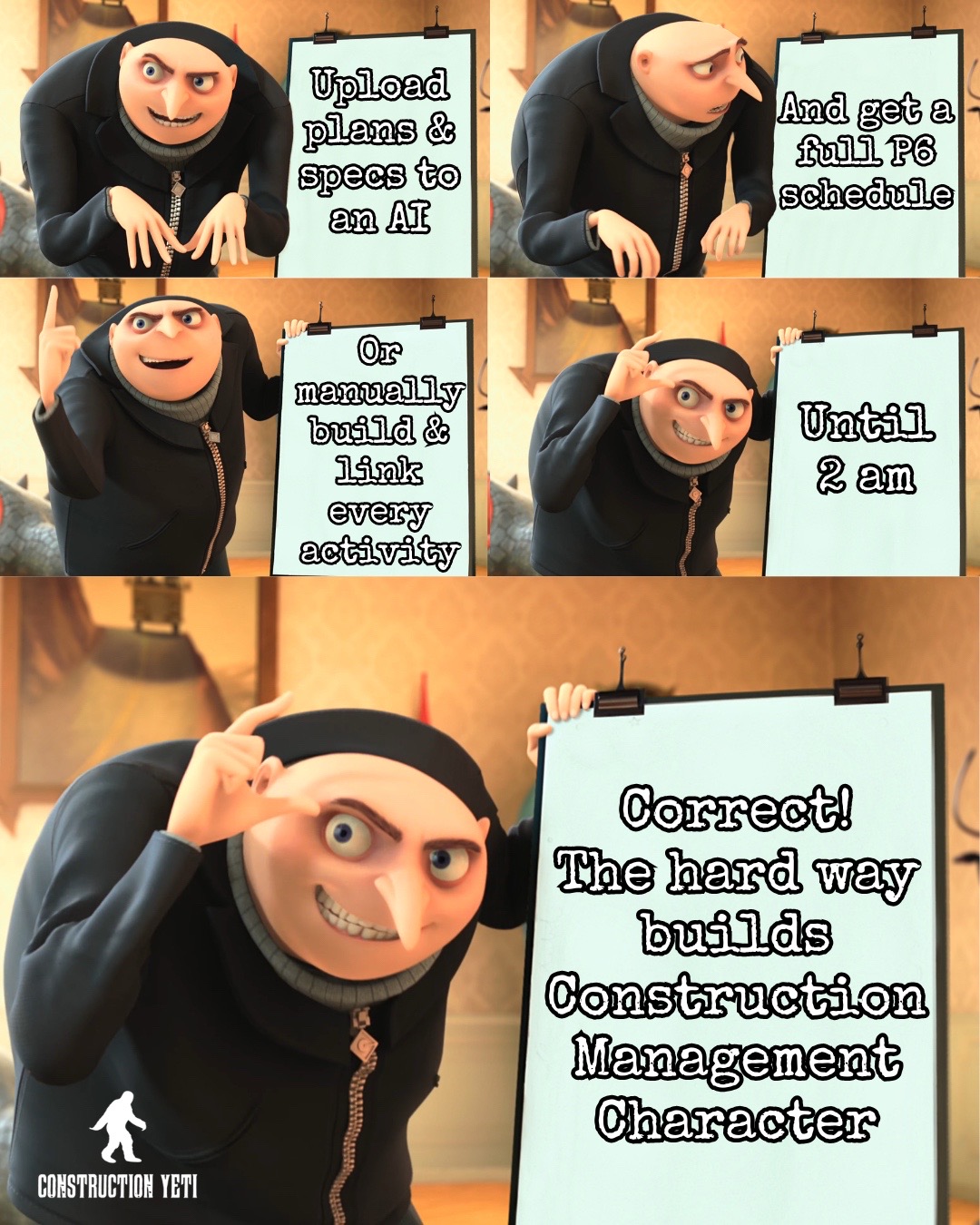 @Construction Yeti