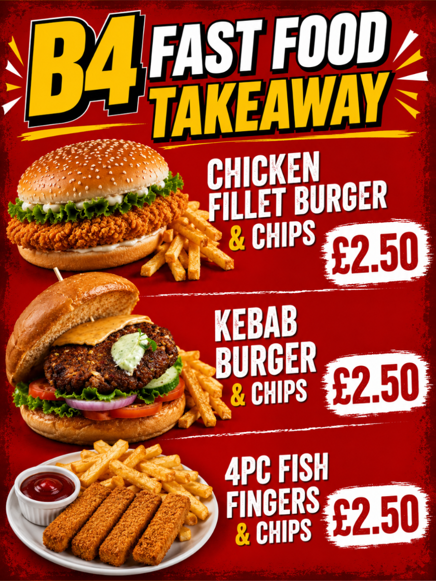 @B4FastFoodBradford
