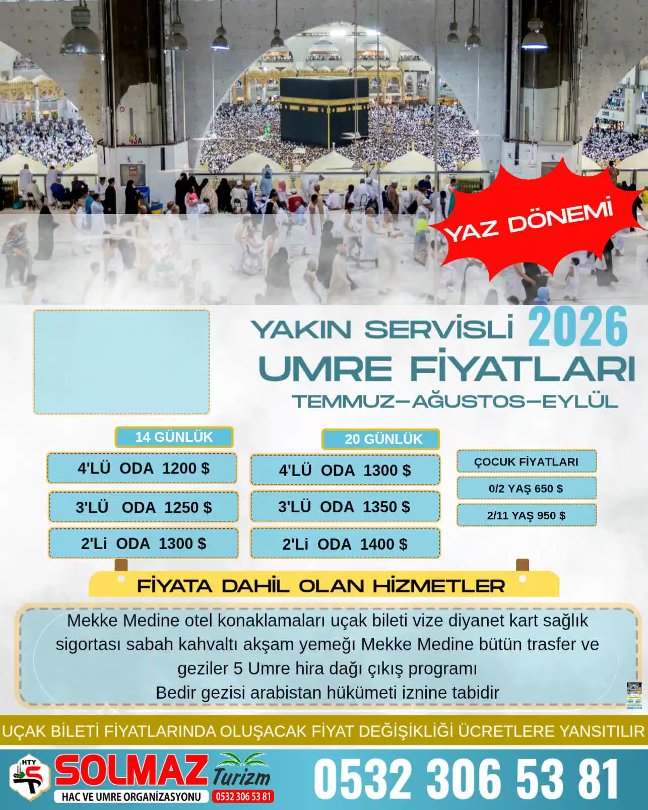 @HTY SOLMAZ TURİZM HAC UMRE