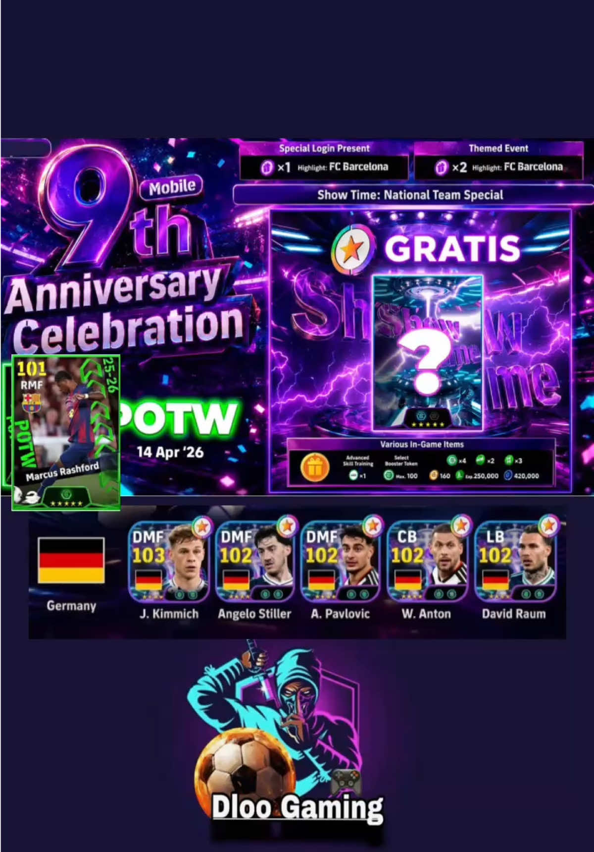 @𝐃𝐥𝐨𝐨 𝐆𝐚𝐦𝐢𝐧𝐠 ⚽️🔥🎮