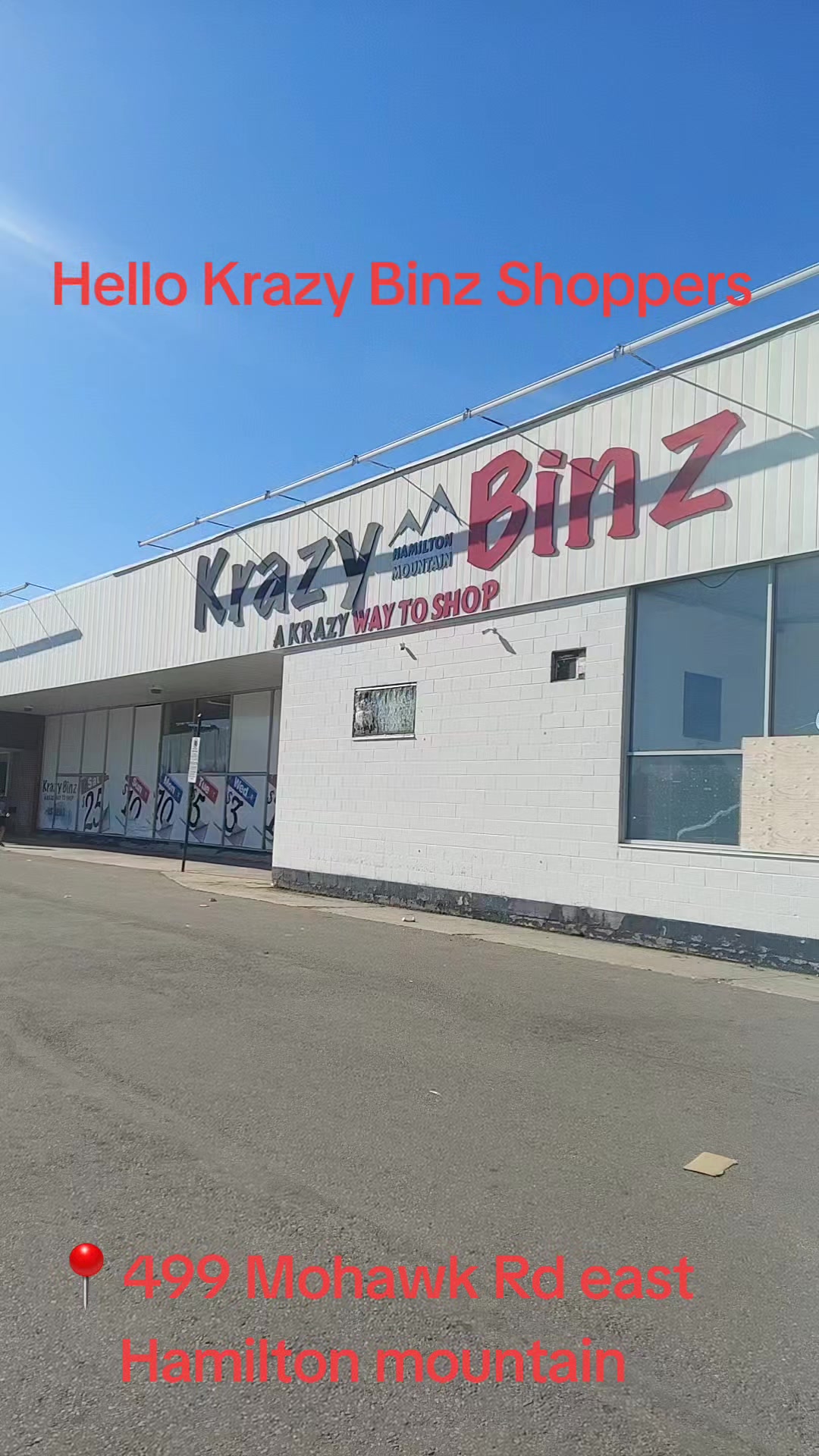@Krazy Binz Hamilton Mountain