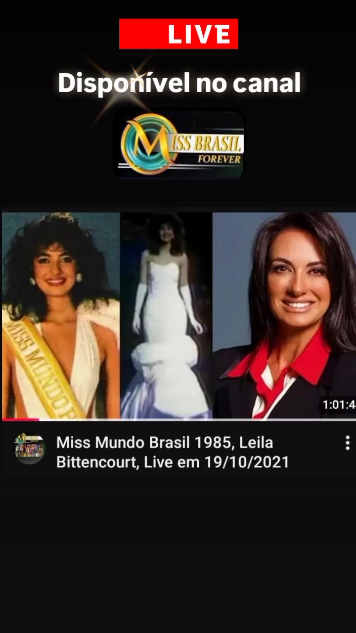 @TV MISS BRASIL FOREVER