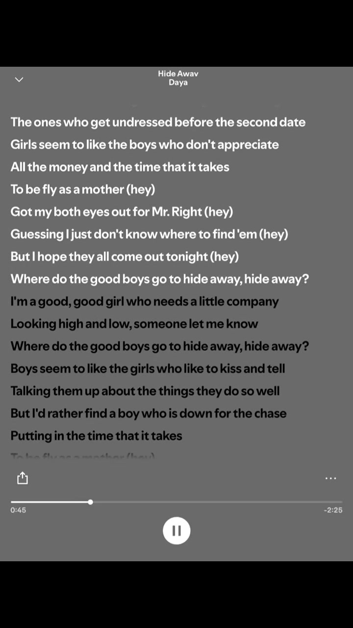 @Lyrics body