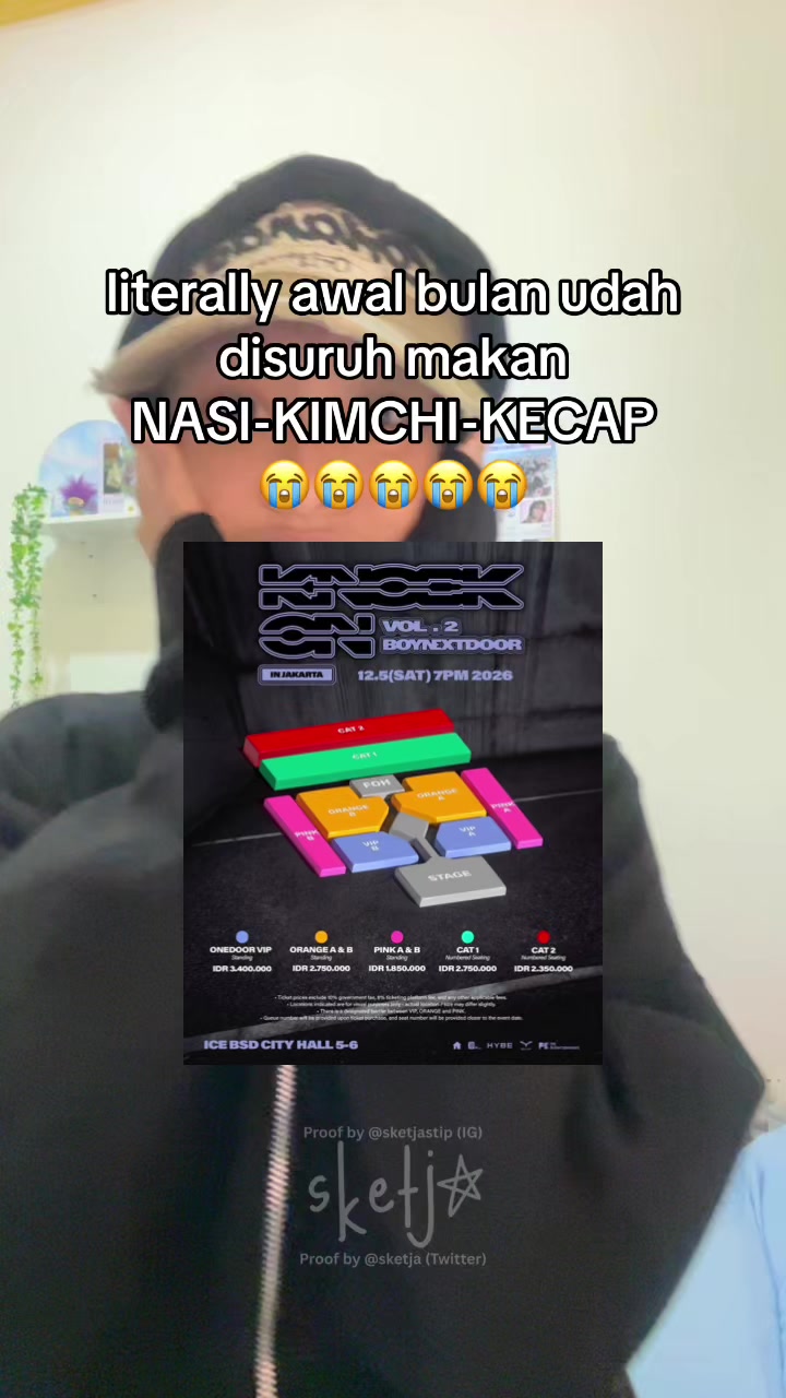 @jastip tiket konser handcarry