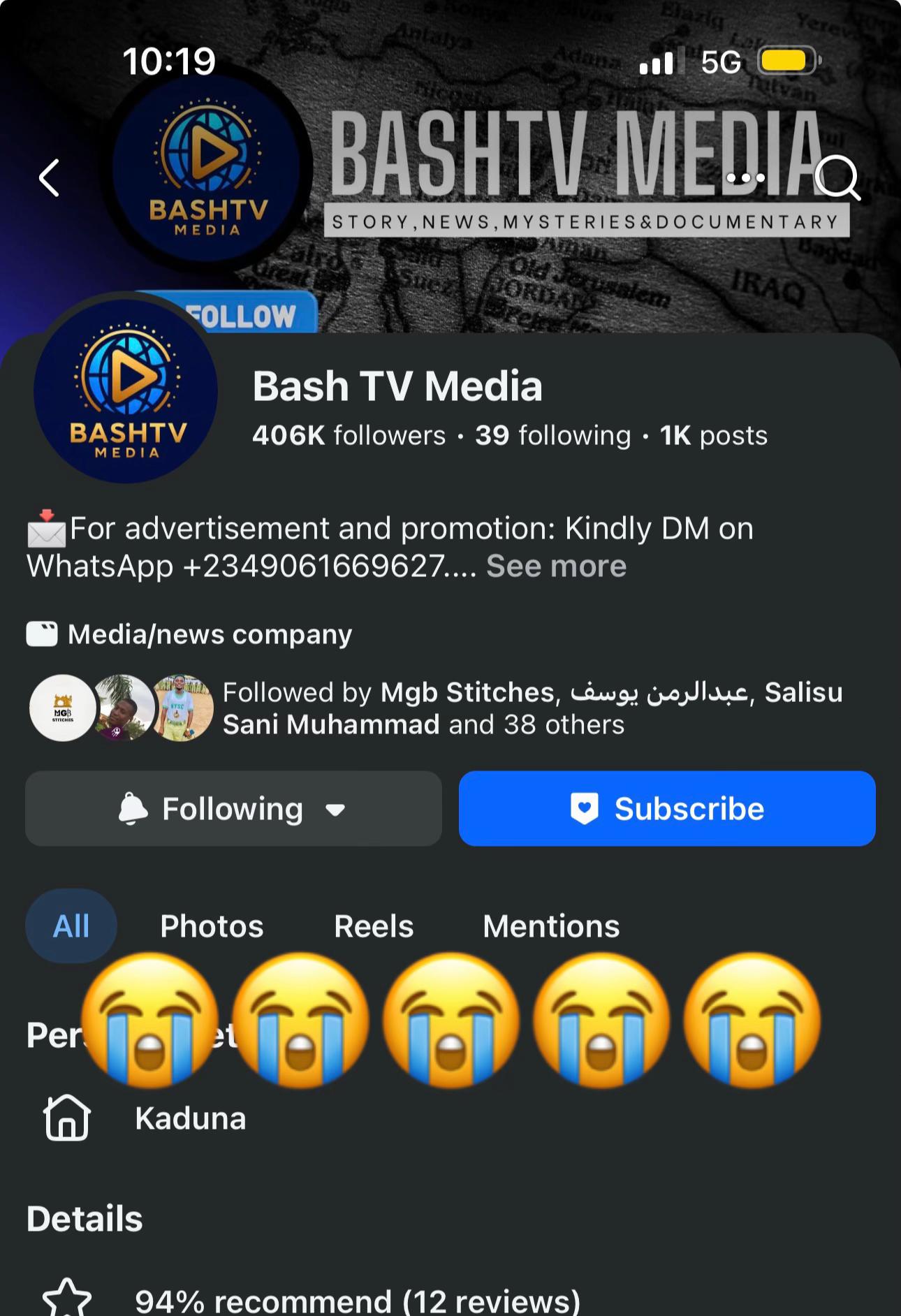@BASH TV MEDIA