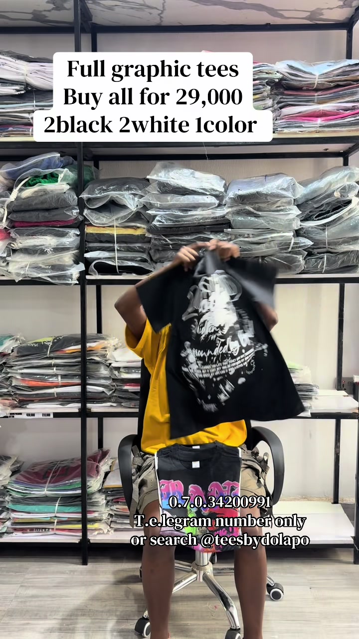 @TEES VENDOR IN IBADAN