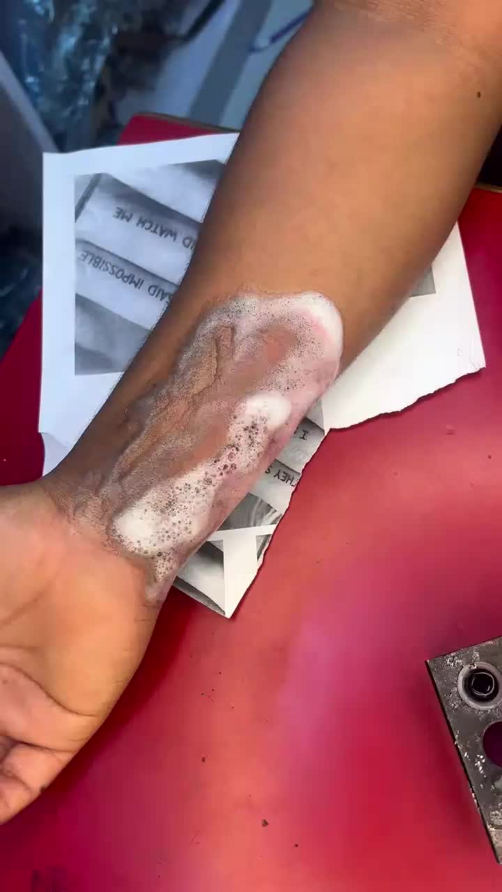 @permanent tattoo silent art